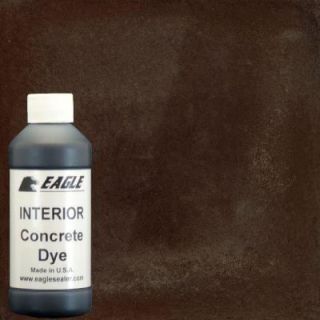 Eagle 1 gal. Cola Interior Concrete Dye Stain Makes with water from 8 oz. Concentrate EDICO