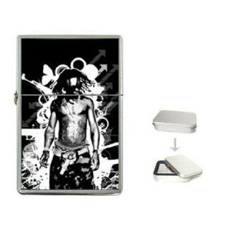 New Product Lil Wayne Flip Top Cigarette Lighter + free Case Box 