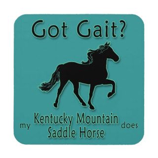 Got Gait? My Kentucky Mountain Saddle Horse Does Coasters