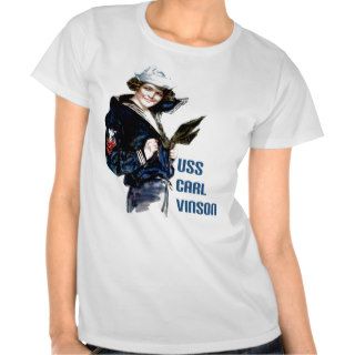 USS Carl Vinson ~ U.S. Navy Aircraft Carrier T Shirts