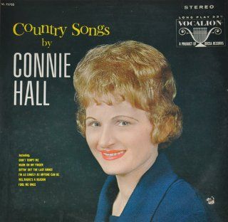CONNIE HALL   country songs VOCALION 73752 (LP vinyl record) Music