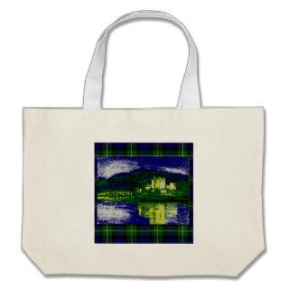 Tartan Campbell of Argyll Scottish Castle Tote Bag