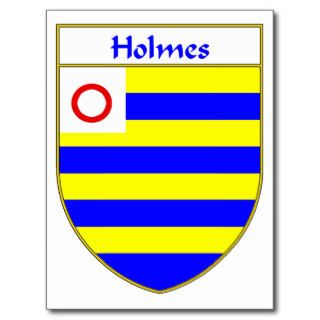 Holmes Coat of Arms/Family Crest Post Cards