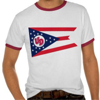 UD Flag Ringer T Shirt