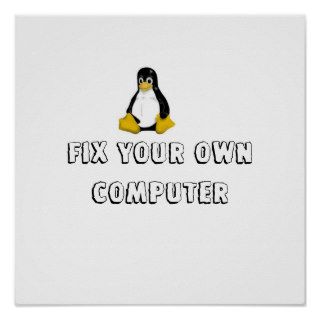 Fix your own computer posters