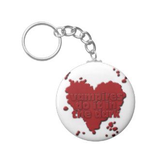 vampires do it in the dark key chains