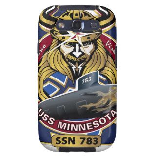USS Minnesota SSN 783 Ship's Crest Samsung Galaxy SIII Cover