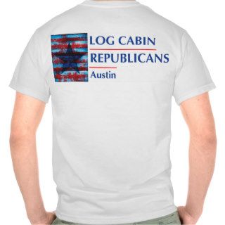 LCR Austin Unisex T Shirt Front and Back