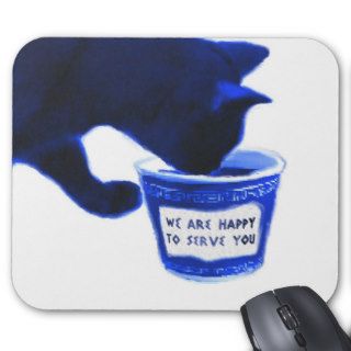 coffee cat mouse pads