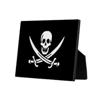 Jack Rackham; Jolly Roger Flag; Pirate Plaque