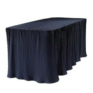 The Folding Table Cloth 6 ft. Blue Table Cloth Made for Folding Tables 3072BLU
