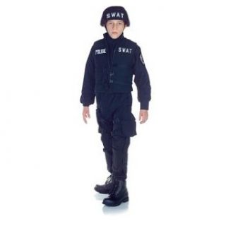 SWAT Child Costume Size 4 6 Small Clothing