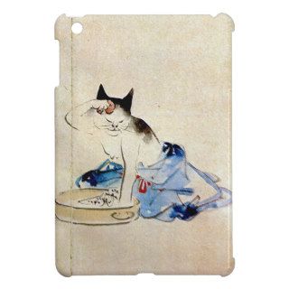 顔を洗う猫, 広重 Cat Face Wash, Hiroshige, Ukiyo e iPad Mini Cover