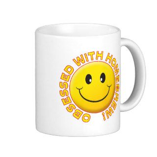 Homebrew, Obsessed Smile Coffee Mugs