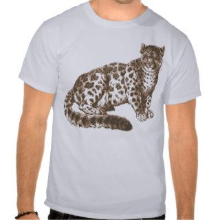 Leopard Panther T Shirt Tee Shirt Cat Clothing