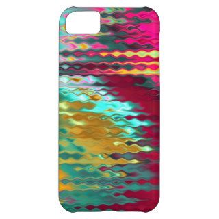 Melted colored glass look Iphone case Cover For iPhone 5C