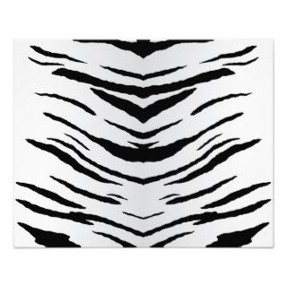 White Tiger or Zebra Striped Photo Art