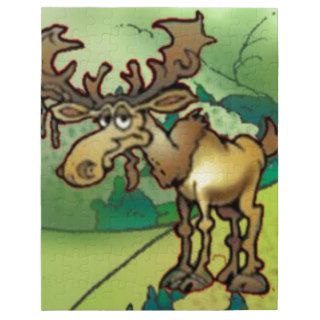 Funny Moose Jigsaw Puzzles