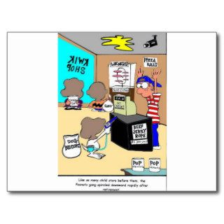 Another Child Star Criminal Funny Gifts & Tees Post Cards