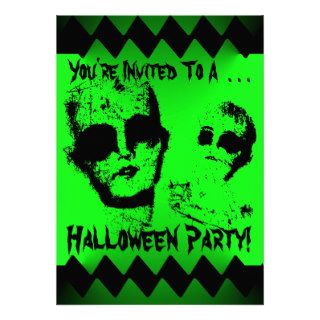 Zombie Halloween Party Invitation