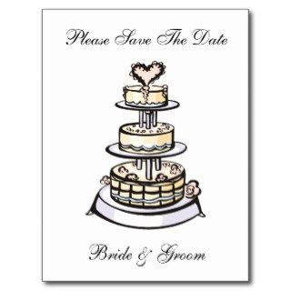 Getting Married Theme Matching Personalized Post Cards