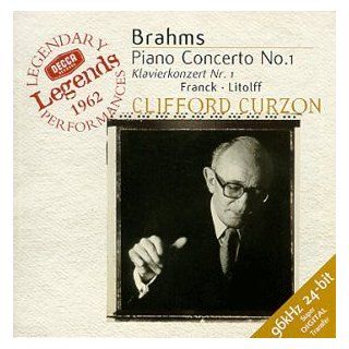 Brahms Piano Concerto No. 1 / Franck Symphonic Variations / Litolff Concerto Symphonique Music
