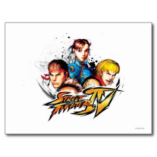 Ryu, Ken & Chun Li Post Card