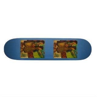 Paul Gauguin's Breton Girls (1889) Custom Skate Board