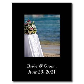 Wedding Contemporary Coordinating Personalizable Post Cards