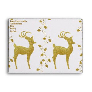 Christmas holiday party invitation template envelopes