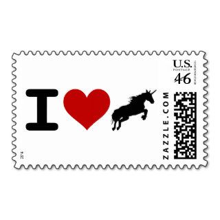 N.A.U.B Unicorn Believers Postage Stamp
