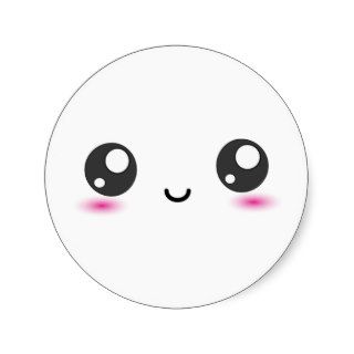 Kawaii Tiny Smile Sticker