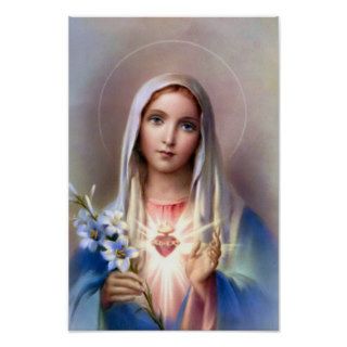 The Immaculate Heart of Mary poster