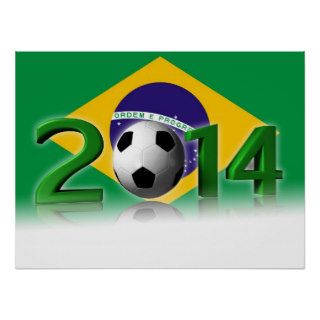 Soccer World Championship 2014 Posters