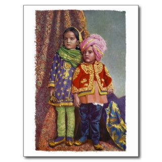 Kashmir Kids Postcard