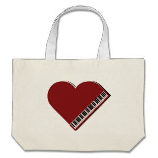 I love the Piano Canvas Bag