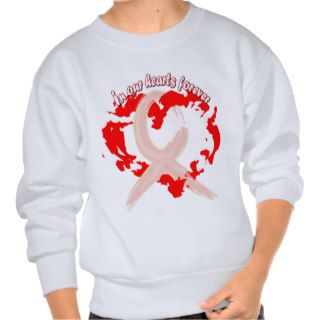 In Our Hearts Forever Pullover Sweatshirts