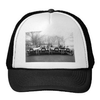 Glamour Girls & Classic Cars Vintage Photo Mesh Hat