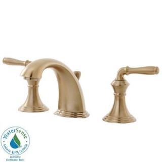 KOHLER Devonshire 8 in. Widespread 2 Handle Low Arc Bathroom Faucet in Vibrant Brushed Bronze K 394 4 BV