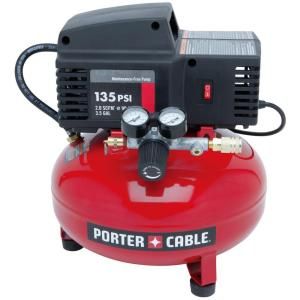 Porter Cable 3.5 Gal. 135 psi Pancake Compressor PCFP02003