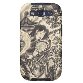 Cool classic vintage japanese demon ink tattoo galaxy s3 covers