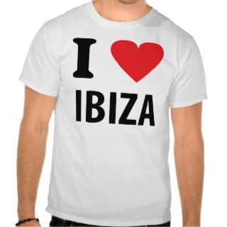 I love Ibiza icon Shirts
