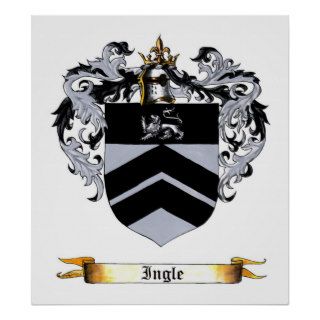 Ingle Shield of Arms Print