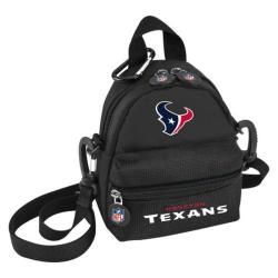 NFL Luggage Mini Me Backpack Houston Texans/Black NFL Luggage Fabric Backpacks