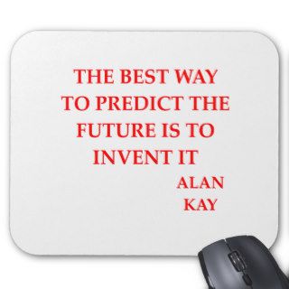 alan kay quote mouse pad