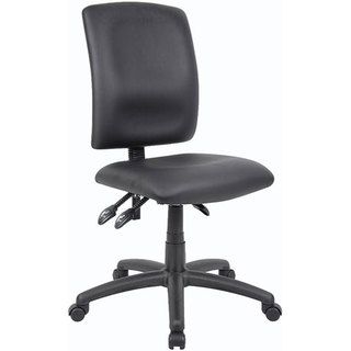 Boss LeatherPlus Multi function Task Chair Boss Task Chairs