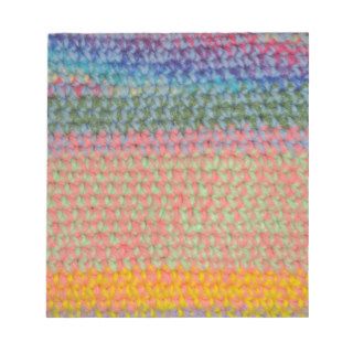Multicolor Crochet Scratch Pad