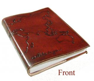 Silk and Leather Handmade Paper Journal (India) Books & Journals