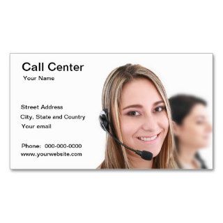 Call Center Business Card