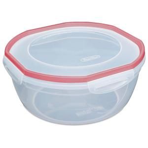 Sterilite Ultra Seal 4.7 quart Bowl Food Storage Container (4 Pack) 03948604